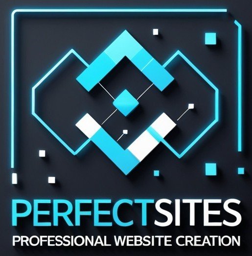 Logotipo da PerfectSites, empresa especializada na criação de sites profissionais e soluções digitais modernas.