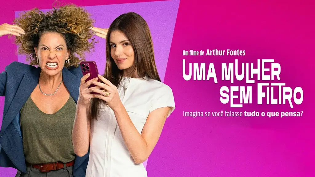 Título
Uma Mulher Sem Filtro: Comédia Mexicana Hilária com Fernanda Castillo
Texto Alternativo (Alt Text)
Imagem promocional do filme "Uma Mulher Sem Filtro", com duas mulheres em destaque. À esquerda, uma mulher de cabelo cacheado e expressão exagerada segura um celular, vestindo blazer azul e blusa verde. À direita, uma mulher de cabelo liso e sorriso confiante segura outro celular, usando um vestido branco. O fundo é rosa vibrante com texto em branco e roxo: "Um filme de Arthur Fontes - UMA MULHER SEM FILTRO - Imagina se você falasse tudo o que pensa?"
Legenda
🎬 Descubra Uma Mulher Sem Filtro! 😂 Uma comédia mexicana hilária com Fernanda Castillo, onde Paz diz tudo o que pensa sem censura. Já imaginou soltar todas as verdades? Assista agora! 🍿 #UmaMulherSemFiltro #ComédiaMexicana #FernandaCastillo #SemFiltro
Descrição
Explore Uma Mulher Sem Filtro, uma comédia mexicana de 2018 dirigida por Arthur Fontes e estrelada por Fernanda Castillo. A história segue Paz, uma mulher que, após perder o filtro, fala tudo o que pensa, gerando situações hilárias e momentos de autodescoberta. Com um elenco talentoso e uma vibe única, este filme é perfeito para quem ama humor e reflexões leves. Assista na Netflix (verifique a disponibilidade) e divirta-se! #CinemaMexicano #Comédia #Autoaceitação